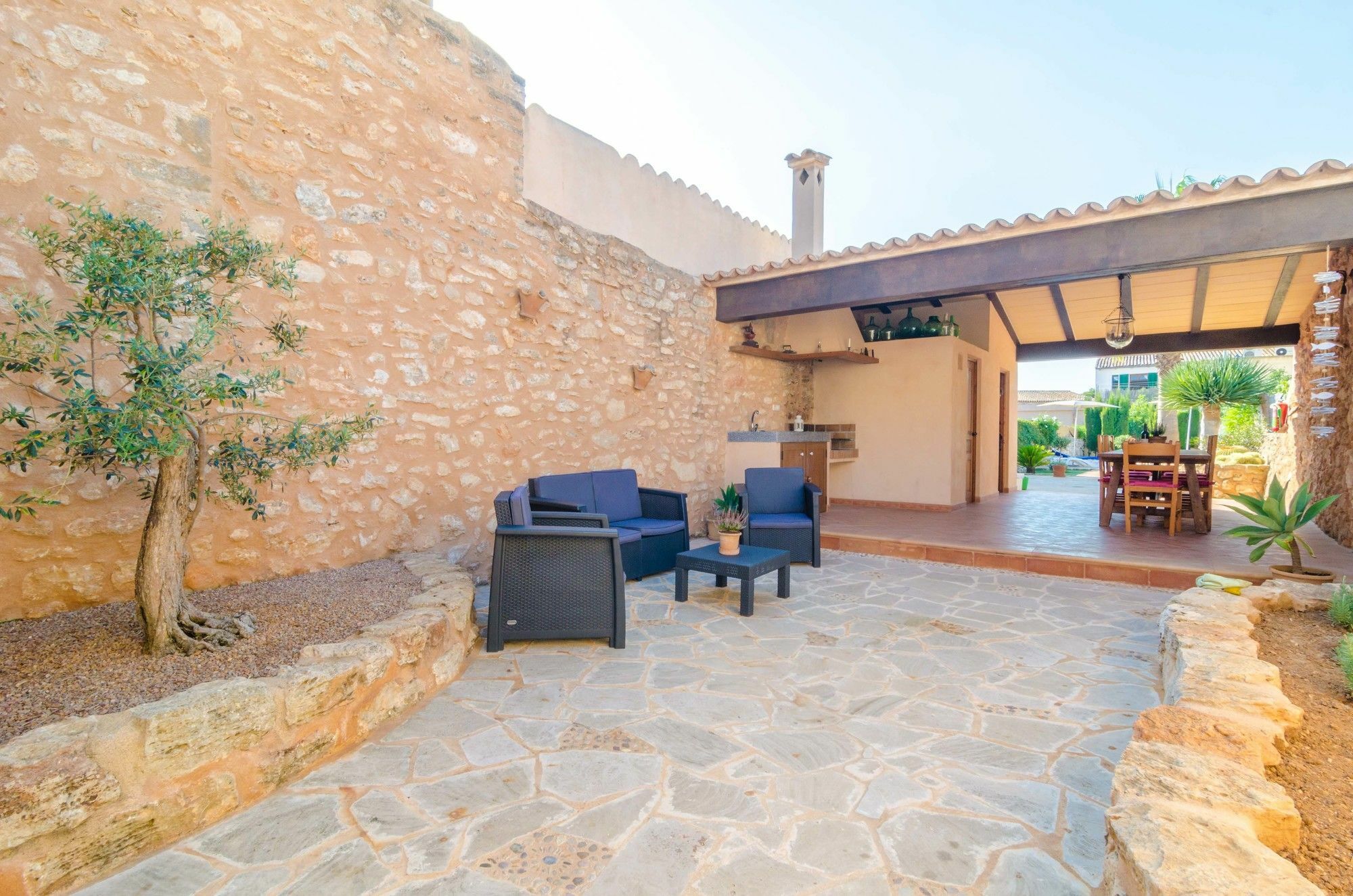 Cas Padrins Villa Santanyí Buitenkant foto