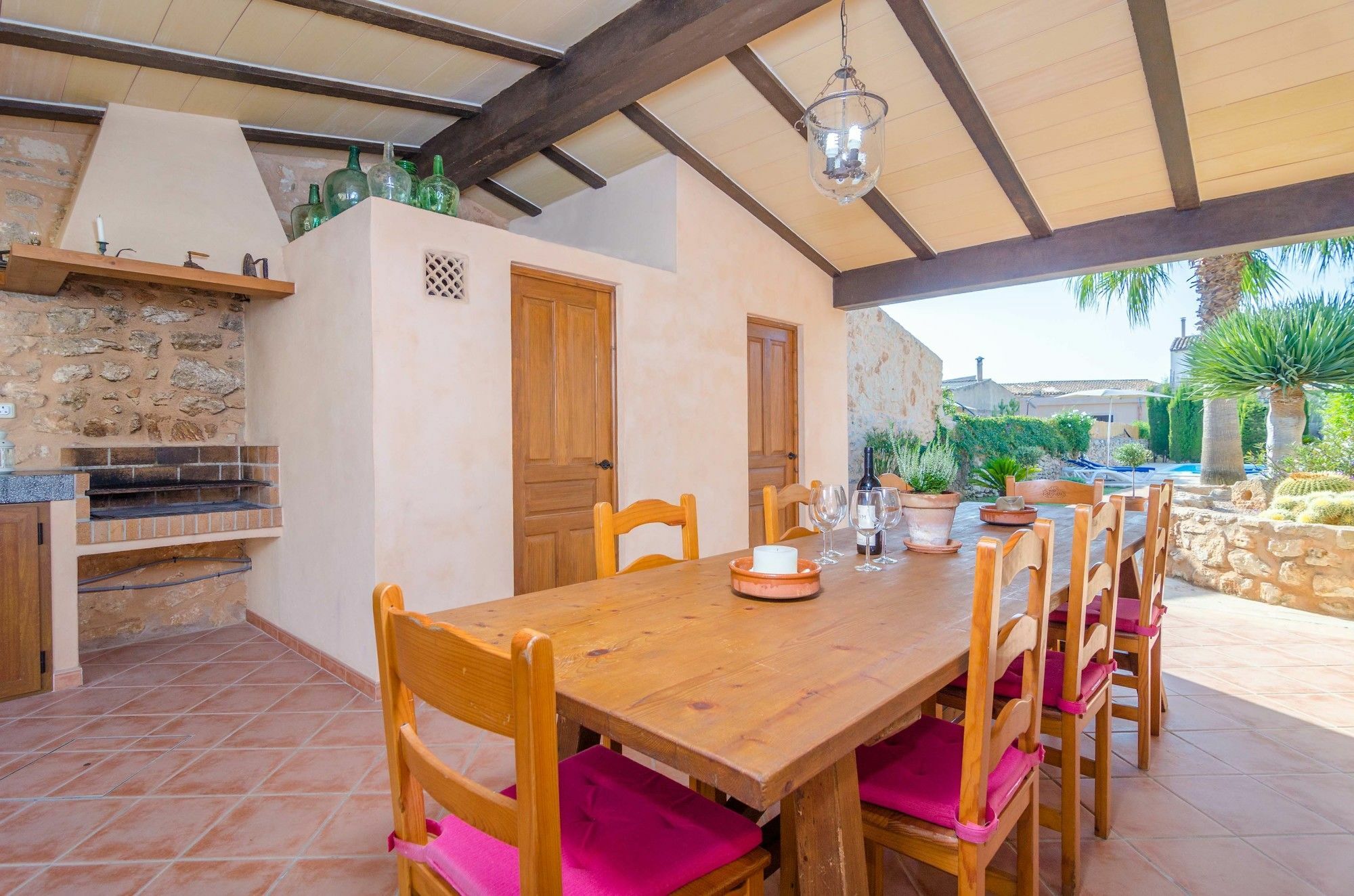 Cas Padrins Villa Santanyí Buitenkant foto